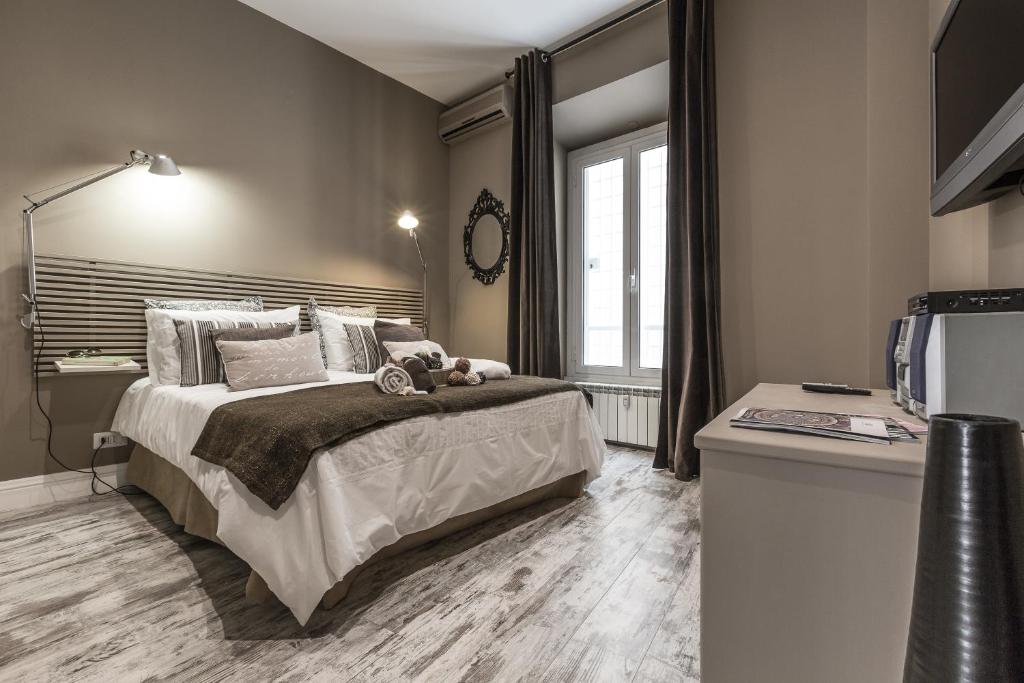 camera da letto a-rome suite hotel colosseo